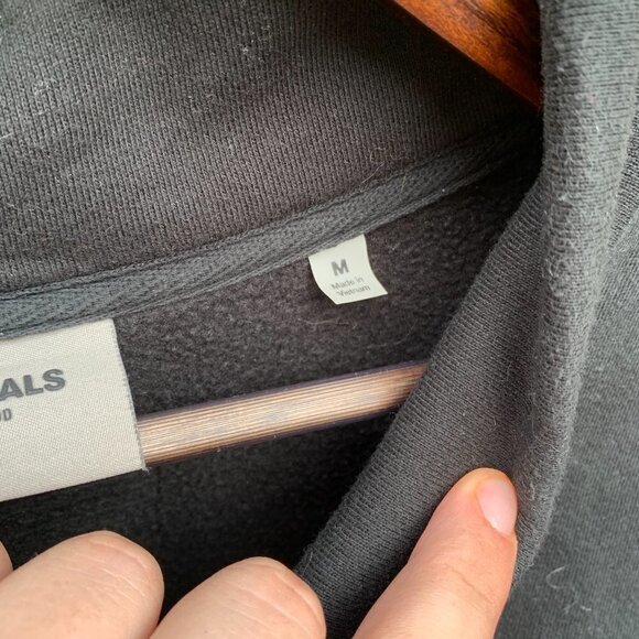 Essentials Mockneck Sweater Medium Black - Picture 3 of 6